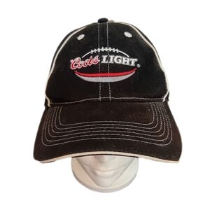 Coors Light Black Baseball Cap